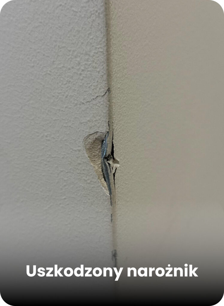 Uszkodzony narożnik