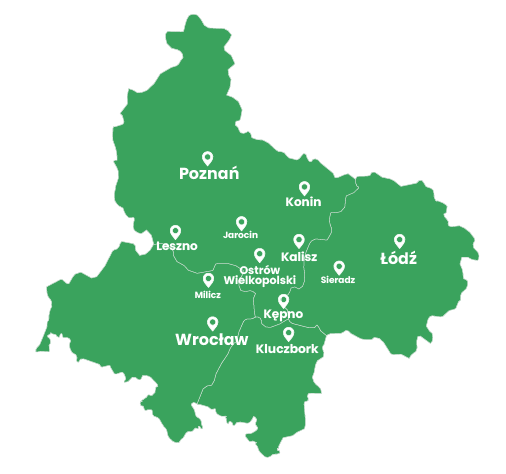 Teren działania firmy